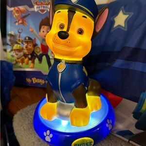 Paw Patrol Chase LED Light - Blue and Yellow